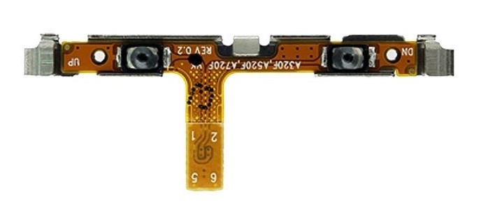 Flex Samsung A320F A3 2017/A520F A5 2017/A720F A7 2017 ar volume buttons original (used Grade A)