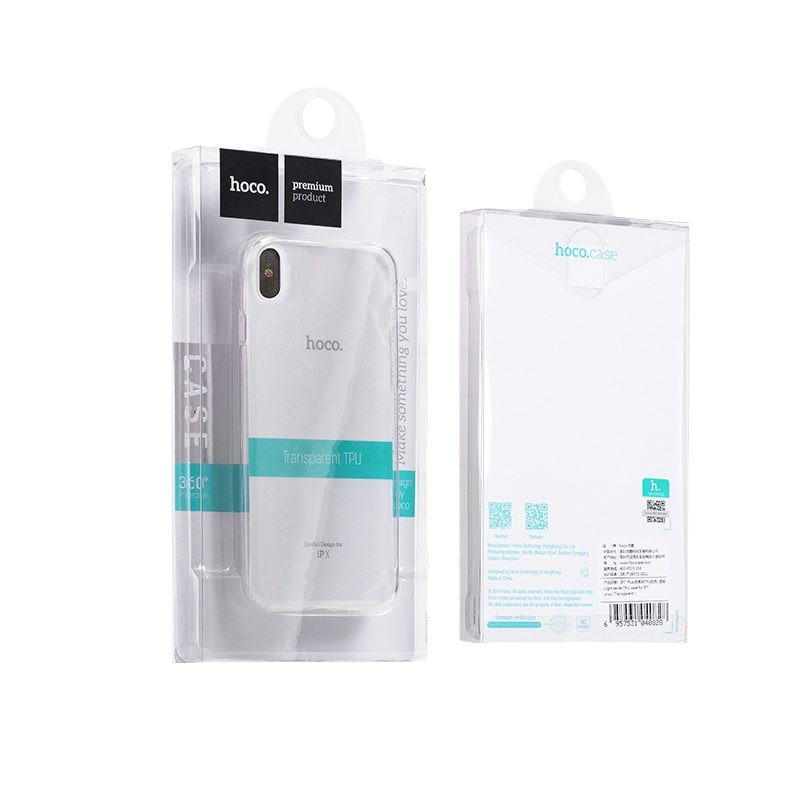 Maciņš Hoco Light series TPU priekš iPhone XS Max caurspīdīgs
