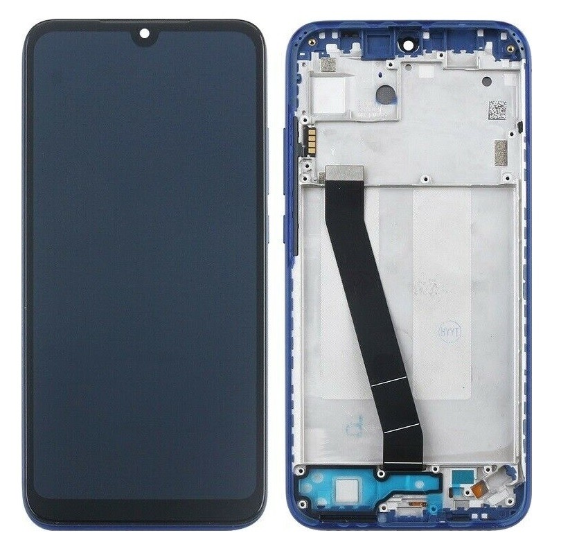 LCD screen Xiaomi Redmi 7 ar touch screen un frame Zils original (service pack)