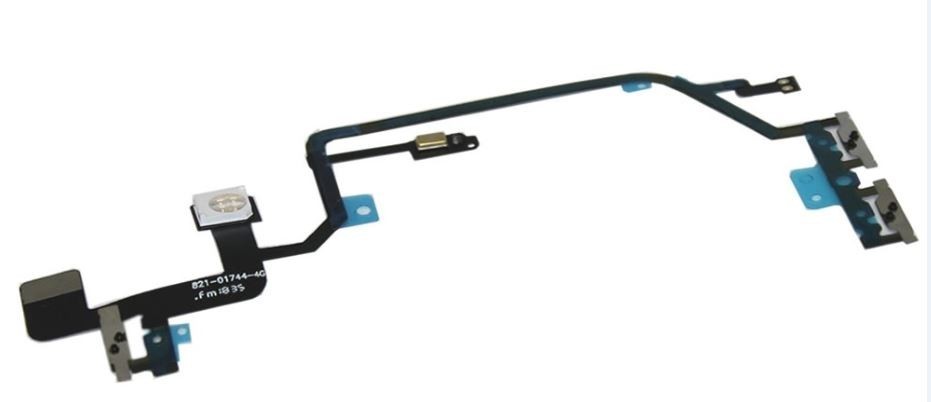 Flex priekš iPhone XR on/off ar volume control, flashlight un microphone HQ