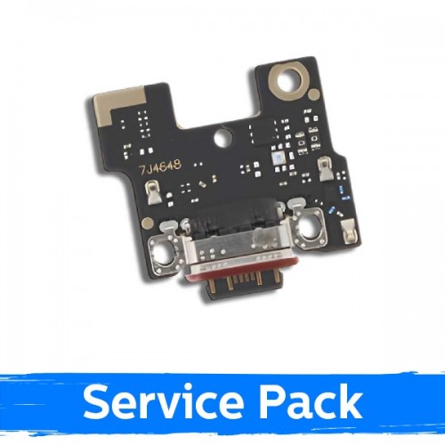 Uzlādes ports saderīgs ar Xiaomi Redmi Note 13 Pro+ 5G ar flex / Plata (Service Pack)