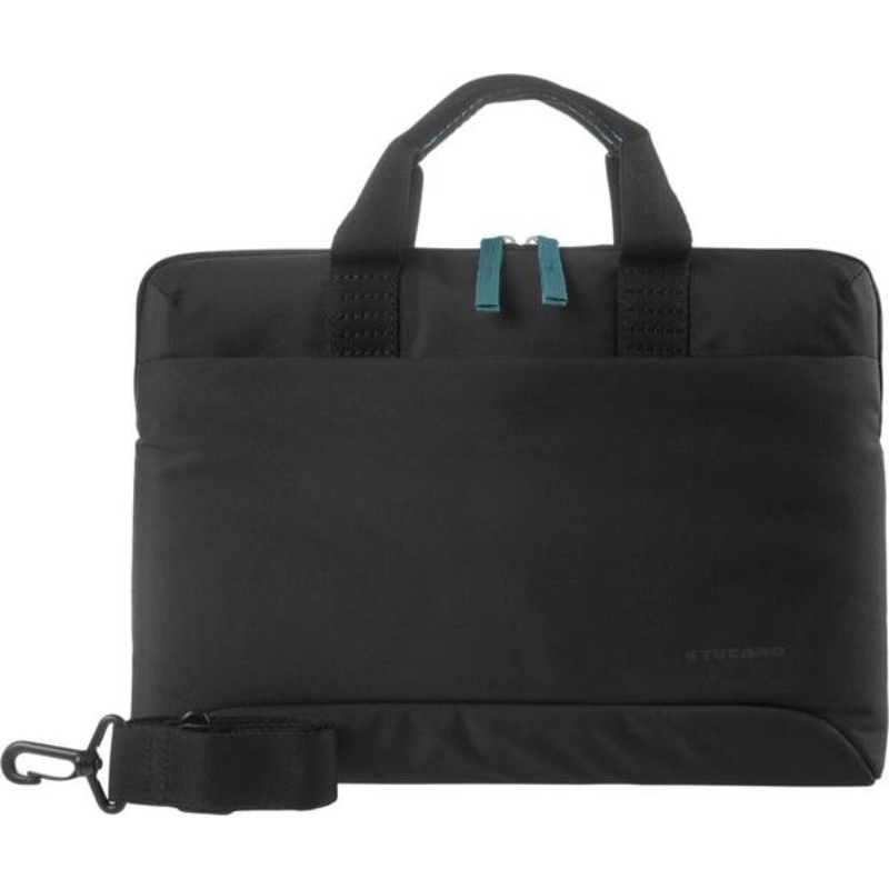 Tucano Smilza Super Slim Bag - MacBook Pro 16 "/ Notebook 15.6" Bag (melns)