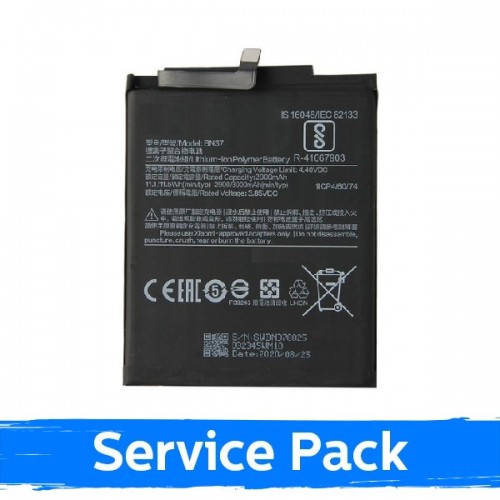 Baterija saderīga ar Xiaomi Redmi 6 / 6A / BN37 (Service Pack)