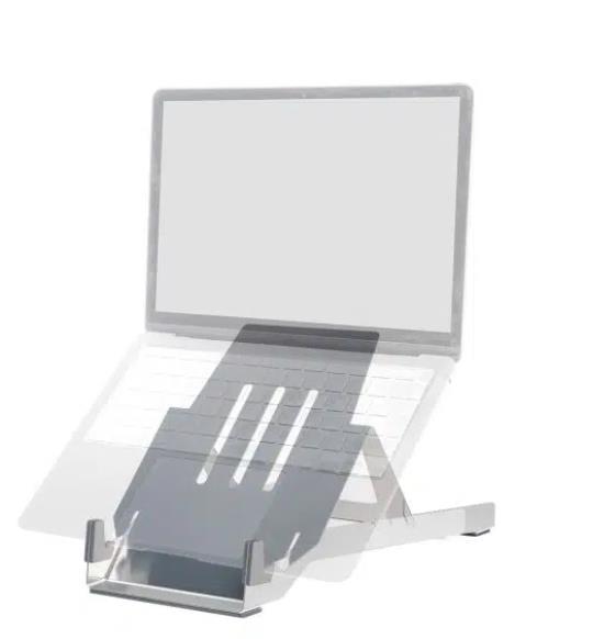 Portatīvā datora statīvs Riser Basic Sudrabs R-Go Tools