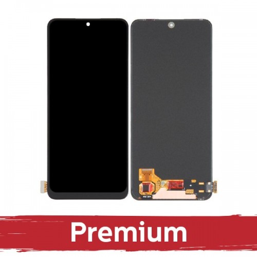 LCD displejs saderīgs ar Xiaomi Redmi Note 12 4G / Redmi Note 12 5G / Poco X5 5G melns OEM