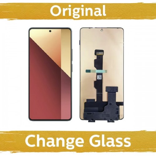 LCD Displejs saderīgs ar Xiaomi Redmi Note 13 Pro 4G / M6 Pro 4G Melns (Atjaunots: Ķīna)