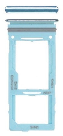 SIM card holder Samsung A525/A526/A528/A725/A726 A52 4G/A52 5G/A52S 5G/A72 4G/A72 5G zils original (service pack)