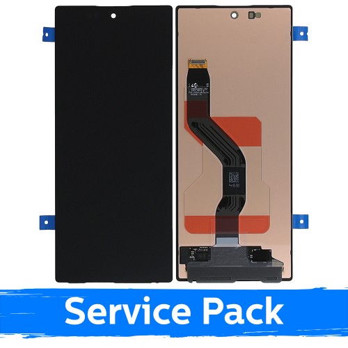 LCD displejs saderīgs ar Samsung F956 Z Fold6 (ĀRĒJAIS) melns (Service Pack)
