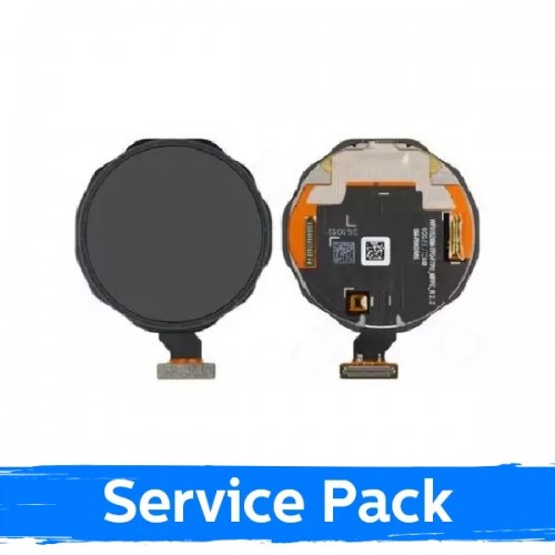 LCD displejs saderīgs ar Samsung R965 (R960) Watch Classic 6 47mm melns (Service Pack) (NF versija)