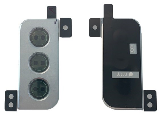 Samsung G996 S21 Plus 5G lens priekš camera ar frame Phantom Sudrabs ORG