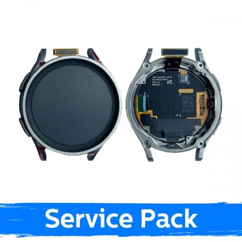 LCD displejs saderīgs ar Samsung R920 Watch 5 Pro 45mm ar rāmi / Gray Titanium / (Service Pack)