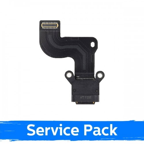 Uzlādes ports saderīgs ar Google Pixel 3A XL ar elastīgo kabeli / Plata (Service Pack)