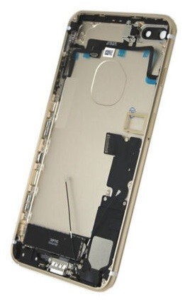 Baterija maciņš iPhone 7 Plus Zeltains full ar flex original (used Grade B)