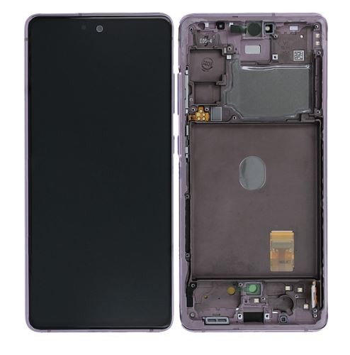 LCD screen Samsung G780/G781 S20 FE ar touch screen un frame Cloud Lavender original (service pack)