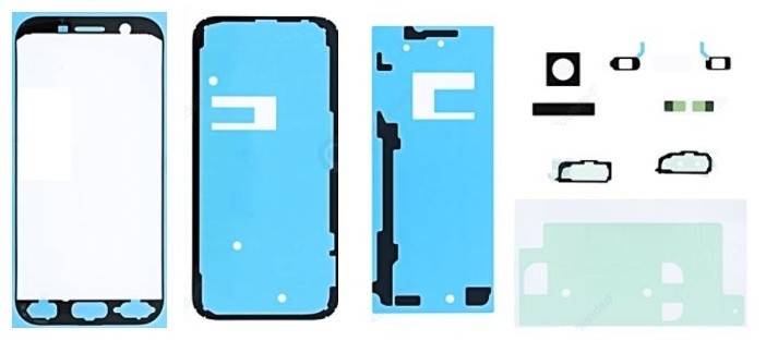 Stickers set priekš aizmugurējais vāciņš Samsung A520 A5 2017 original (service pack)