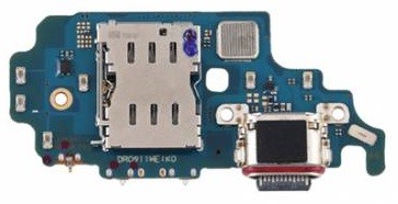 Flex Samsung G998 S21 Ultra priekš plugin, microphone, SIM reader original (service pack)