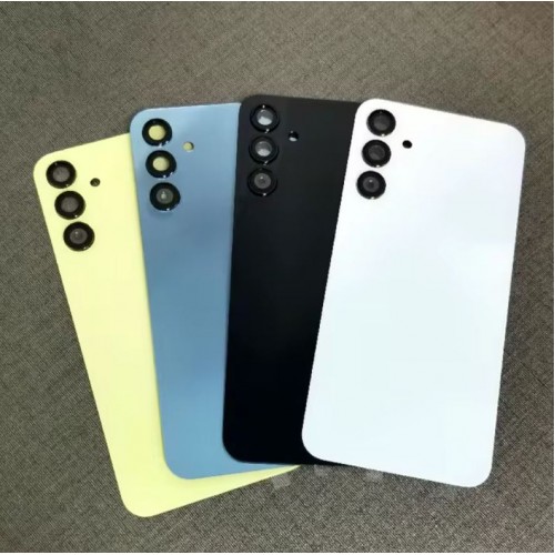 Aizmugurējais vāks saderīgs ar Samsung A156 A15 5G / Personality Yellow / (ar kameras lēcu) OEM