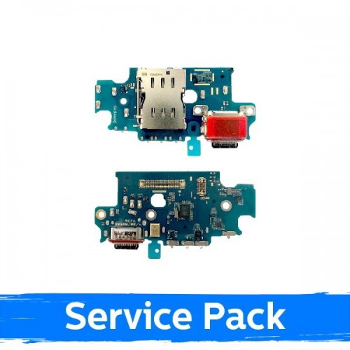 Uzlādes ports saderīgs ar Samsung S926 S24 Plus ar flex / Plata (Service Pack)