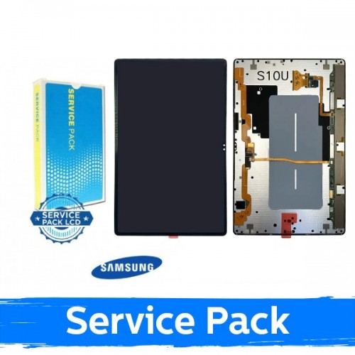 LCD displejs saderīgs ar Samsung X920 / X926 Tab S10 Ultra melns (Service Pack)