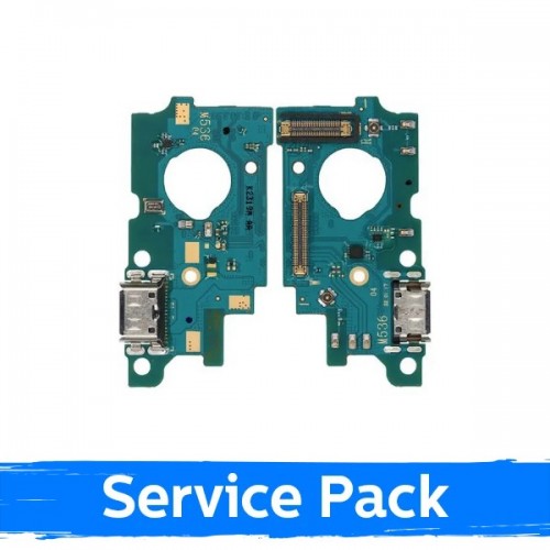 Uzlādes ports saderīgs ar Samsung M536 M53 5G ar flex / Plata (Service Pack)
