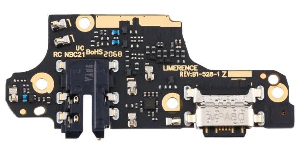 Flex Xiaomi Redmi Note 9S/Note 9 Pro ar charging connector un microphone original (service pack)