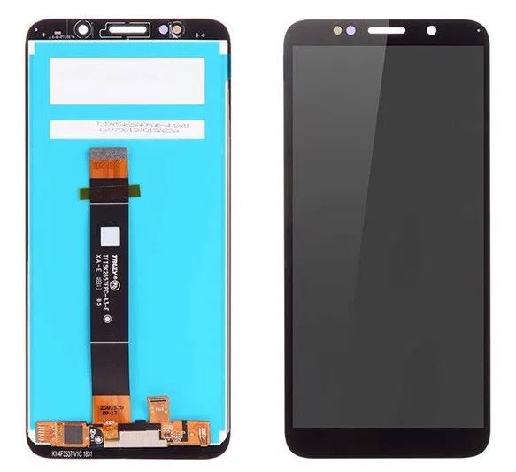 LCD screen Huawei Y5p 2020/Honor 9S ar touch screen Melns HQ