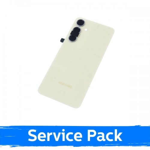 Aizmugurējais vāks saderīgs ar Samsung S721 S24 FE / dzeltens / (Service Pack)