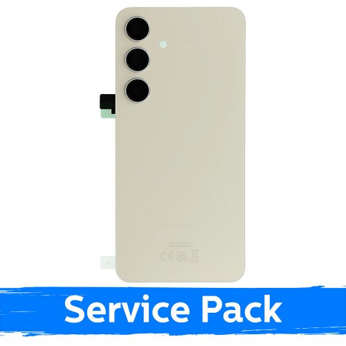 Aizmugurējais vāks saderīgs ar Samsung S921 S24 / Amber Yellow / (Service Pack)