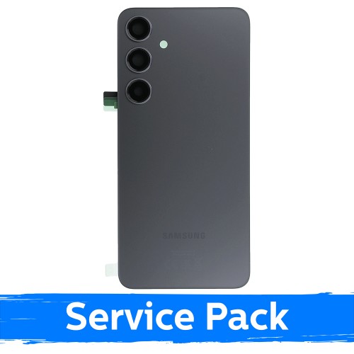 Aizmugurējais vāks saderīgs ar Samsung S926 S24 Plus / Onyx Black / (Service Pack)