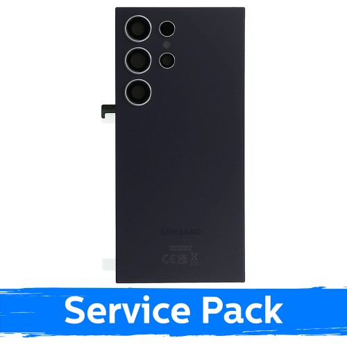 Aizmugurējais vāks saderīgs ar Samsung S928 S24 Ultra / Titanium Violet / (Service Pack)