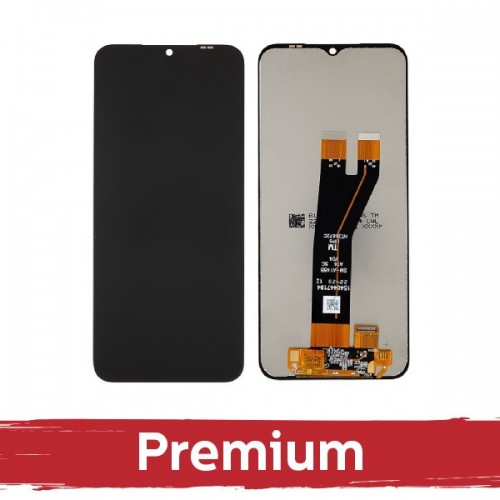 LCD displejs saderīgs ar Samsung A146P A14 5G melns OEM