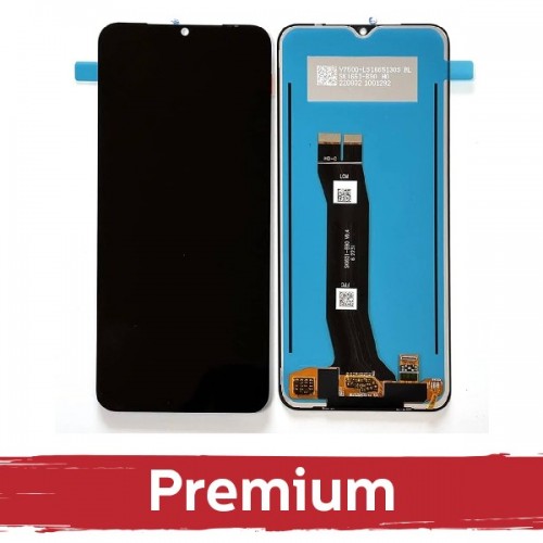 LCD displejs saderīgs ar Huawei Nova Y61 melns OEM