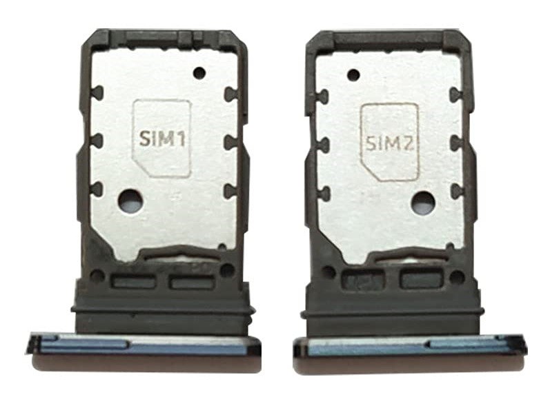 SIM kartes turētājs Samsung G998 S21 Ultra 5G Phantom Black oriģināls (servisa iepakojums)