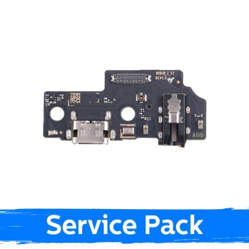 Uzlādes ports saderīgs ar Samsung A055 A05 ar Flex / Plata (Service Pack)