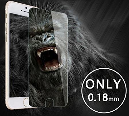 Screen protection glass "Gorilla 0.18mm" Apple iPhone 13 Mini melns bulk