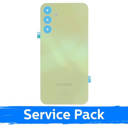 Aizmugurējais vāks saderīgs ar Samsung A155 A15 4G / Personality dzeltens / (Service Pack)