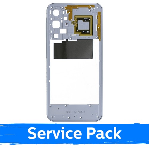 Aizmugurējais vāks saderīgs ar Samsung A166 A16 5G / gaiši pelēks / (Service Pack)