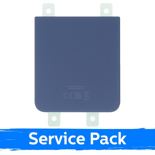 Aizmugurējais vāks saderīgs ar Samsung F731 Z Flip5 / zils / (Service Pack)