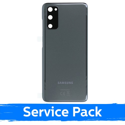 Aizmugurējais vāks saderīgs ar Samsung G980 (G981) S20 / Cosmic Grey / (Service Pack)