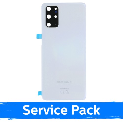 Aizmugurējais vāks saderīgs ar Samsung G985 S20 Plus / Cloud White / (Service Pack)