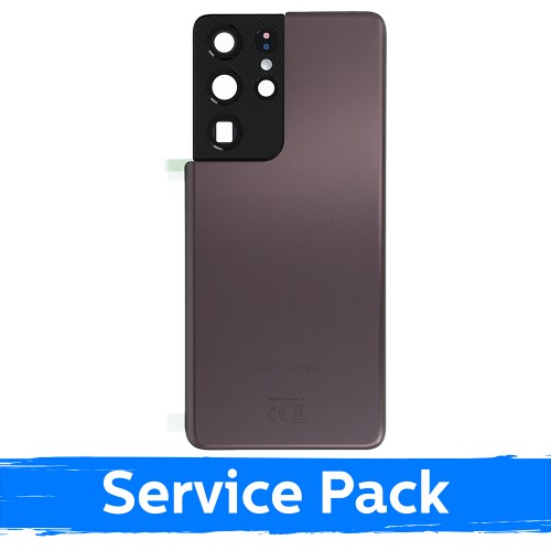 Aizmugurējais vāks saderīgs ar Samsung G998 S21 Ultra / Phantom Brown / (Service Pack)