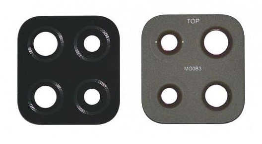 Samsung A125 A12/A127 A12S/M217 M12S lens priekš camera Melns (only lens) (service pack)