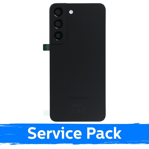 Aizmugurējais vāks saderīgs ar Samsung S901 S22 / Phantom Black / (Service Pack)