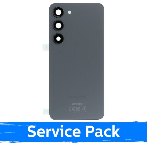 Aizmugurējais vāks saderīgs ar Samsung S911 S23 / Graphite / (Service Pack)