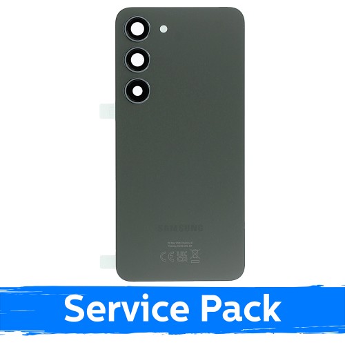 Aizmugurējais vāks saderīgs ar Samsung S911 S23 / Zaļš / (Service Pack)