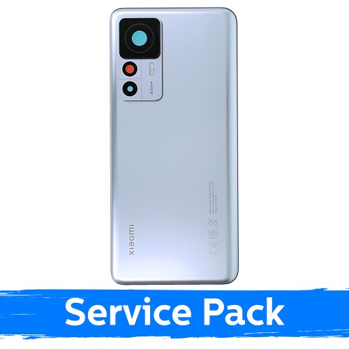 Aizmugurējais vāks saderīgs ar Xiaomi 12T Pro / Sudrabs / (Service Pack)