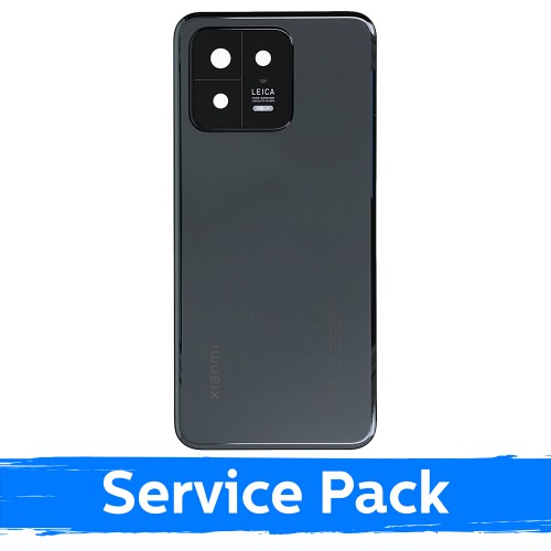 Aizmugurējais vāks saderīgs ar Xiaomi 13 / Melns / (Service Pack)