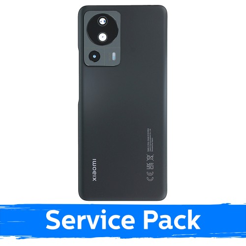 Aizmugurējais vāks saderīgs ar Xiaomi 13 Lite / Melns / (Service Pack)