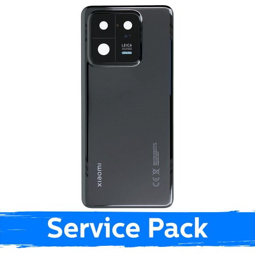 Aizmugurējais vāks saderīgs ar Xiaomi 13 Pro / Ceramic Black / (Service Pack)