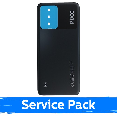 Aizmugurējais vāks saderīgs ar Xiaomi Poco X5 5G / Jaguar Black / (Service Pack)